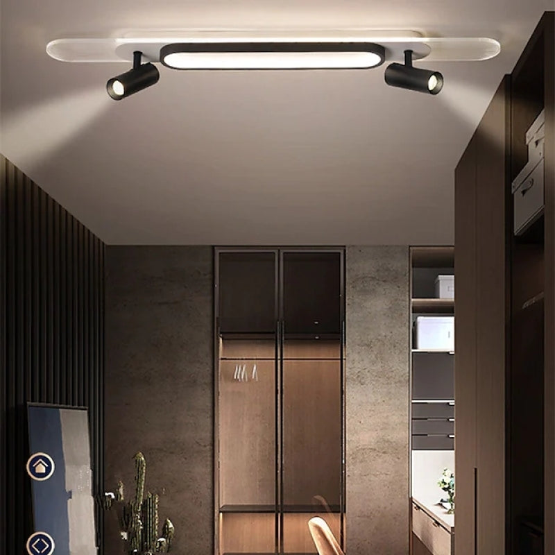 Lathenenelle Metal Ceiling Light-Moonnatur