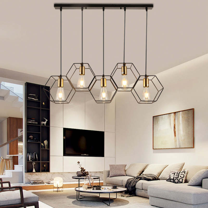 Brenelenis Metal Pendant Light-Moonnatur