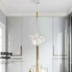 Savenden Glass Pendant Light-Moonnatur