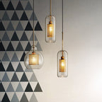 Barrowaelle Glass Pendant Light-Moonnatur