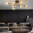 Inverrose Glass Chandelier-Moonnatur