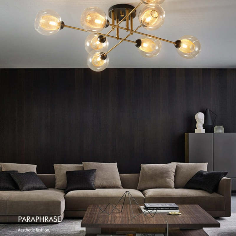 Inverrose Glass Chandelier-Moonnatur
