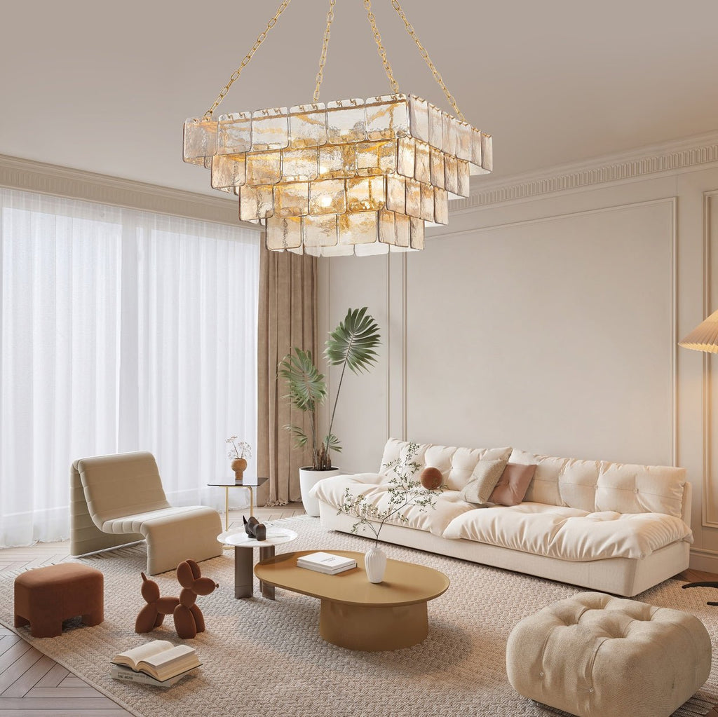 Cindelelia Glass Chandelier-Moonnatur