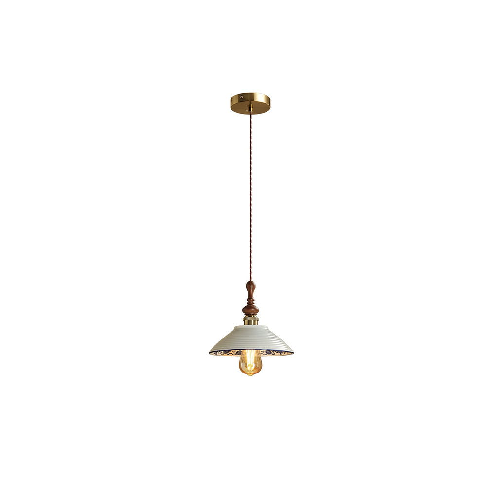 Cumberelia Ceramic Pendant Light-Moonnatur