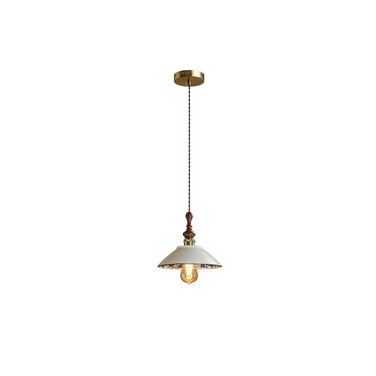 Cumberelia Ceramic Pendant Light-Moonnatur