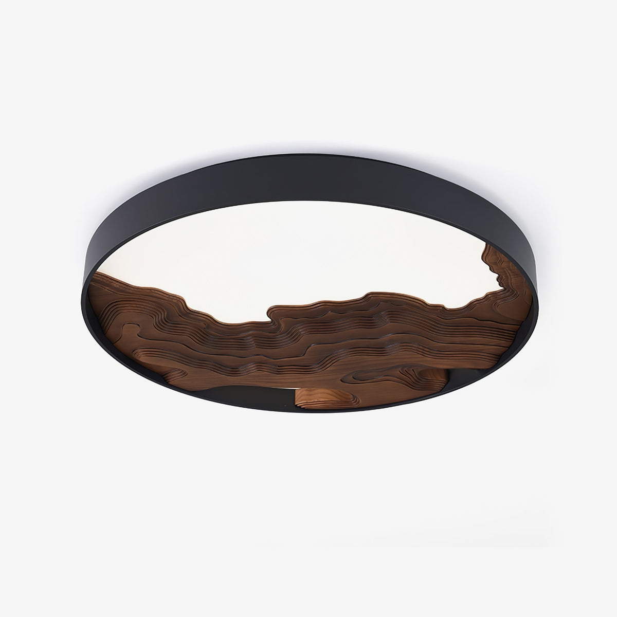 Denelenna Wood Ceiling Light-Moonnatur