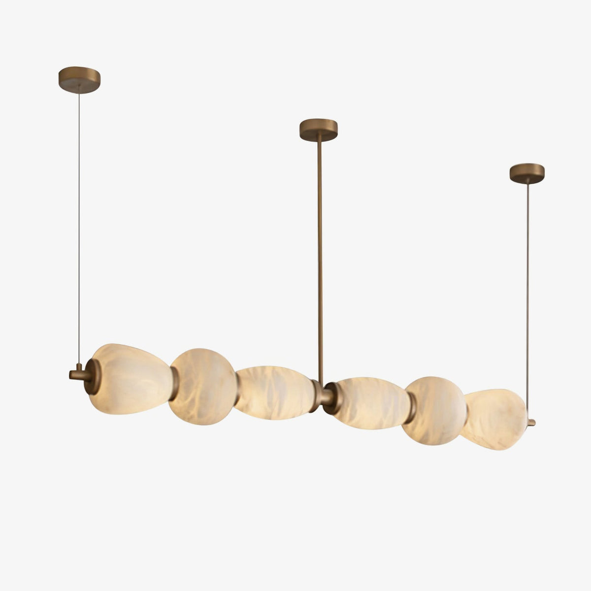 Invermere Alabaster Pendant Light-Moonnatur