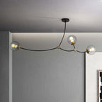 Marvenara Glass Chandelier-Moonnatur