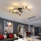 Sardenbrook Glass Ceiling Light-Moonnatur