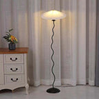 Barroworie Fabric Floor Lamp-Moonnatur