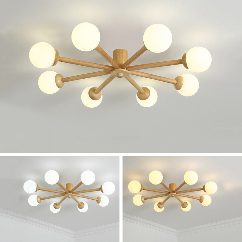 Baldenwynne Glass Ceiling Light-Moonnatur