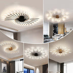 Kesterenelle Acrylic Ceiling Light-Moonnatur
