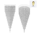 Qerise Glass Chandelier-Moonnatur
