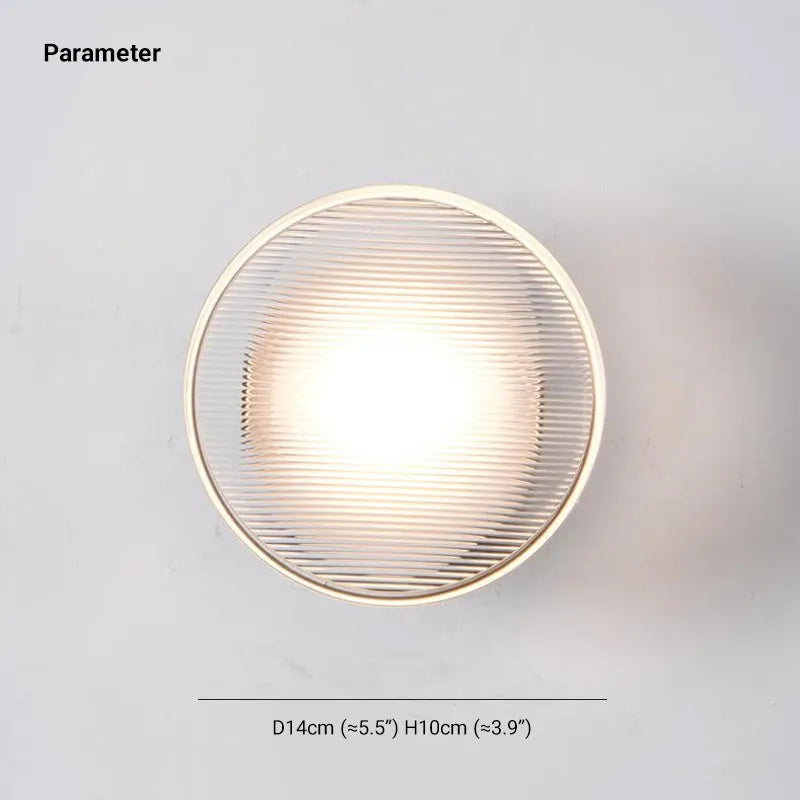 Darnelwell Acrylic Wall Light-Moonnatur