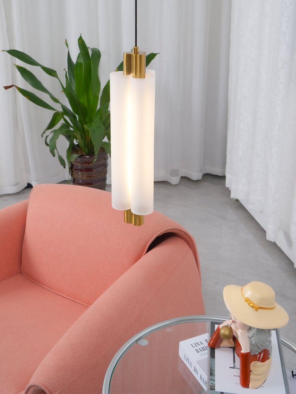 Erdeneth Acrylic Pendant Light-Moonnatur