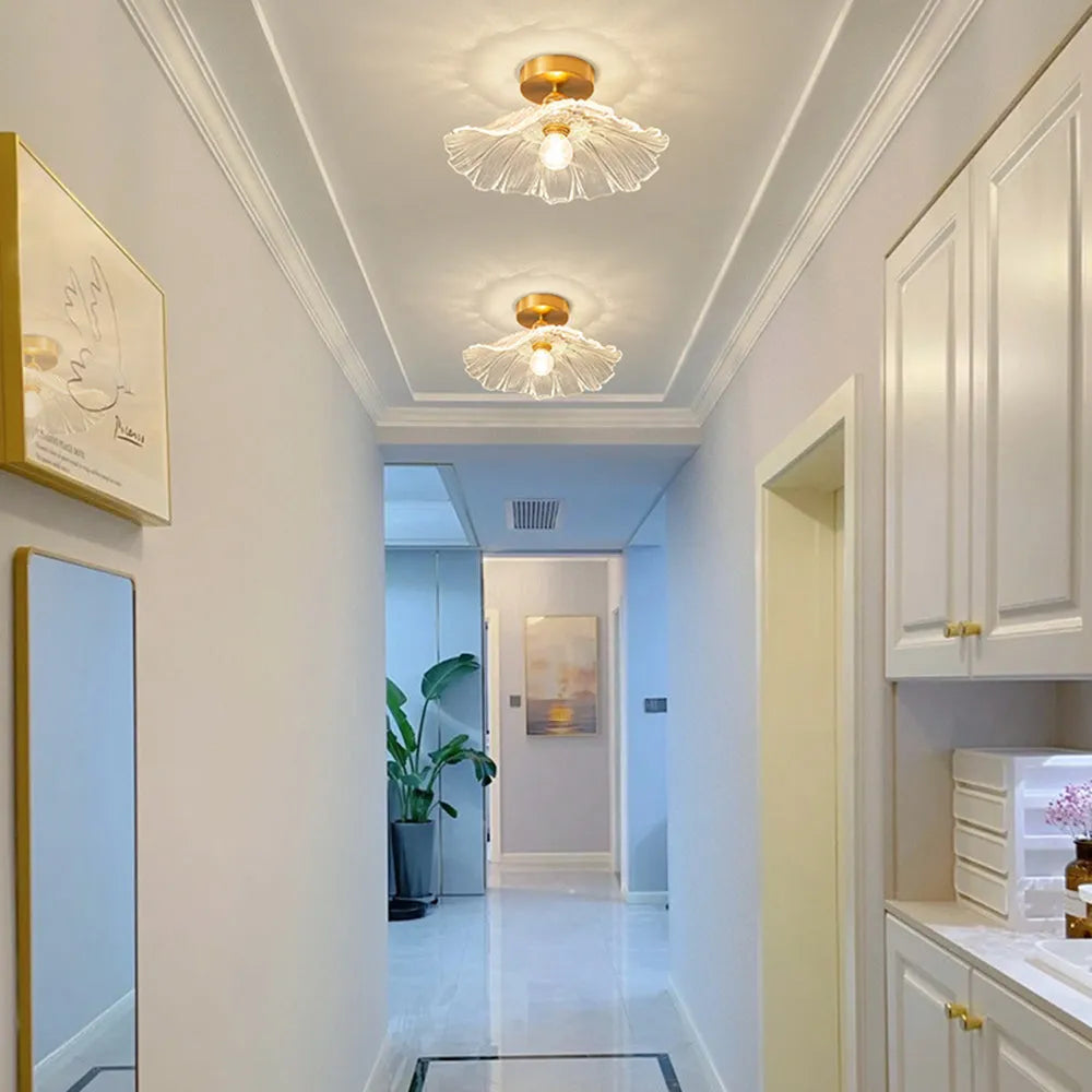 Calia Flower Glass Ceiling/Pendant Light - Neutralighting