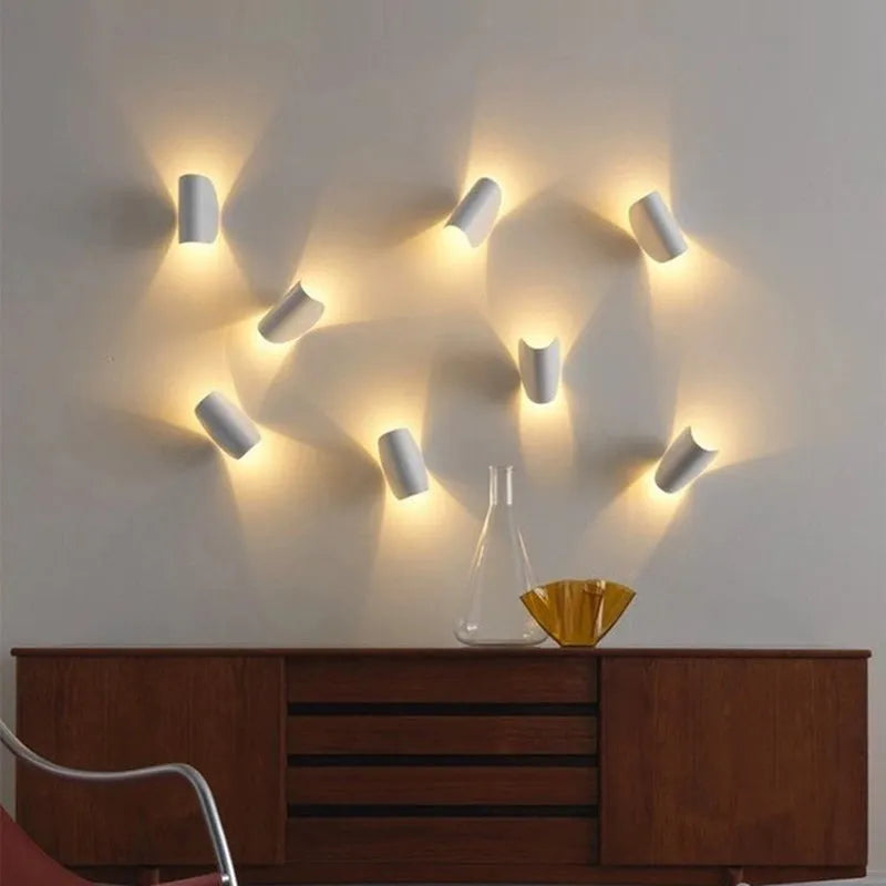 Myra LED Wall Reading Lamp 360° Rotatable, Bedside & Living Room - Neutralighting