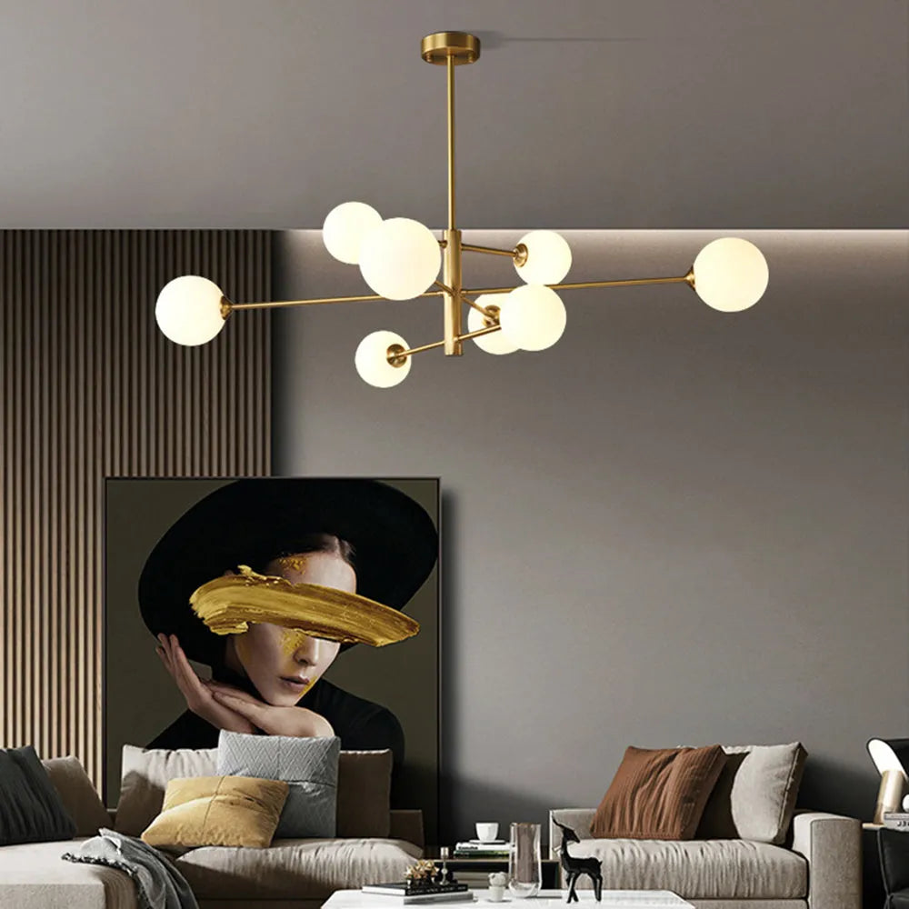 Fendeldale Glass Pendant Light-Moonnatur