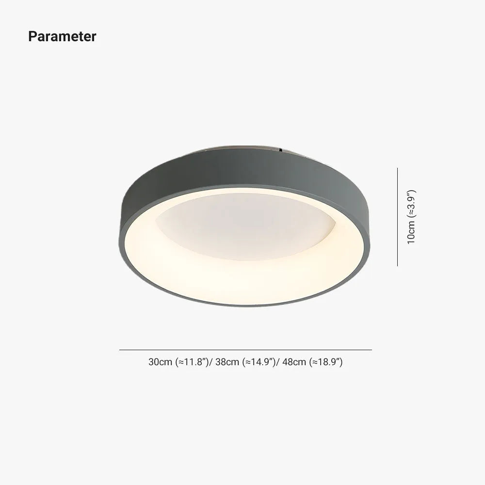 Woldenora Acrylic Ceiling Light-Moonnatur