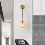 Brevenara Glass Wall Light-Moonnatur