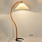 Ambelorie Fabric Floor Lamp-Moonnatur
