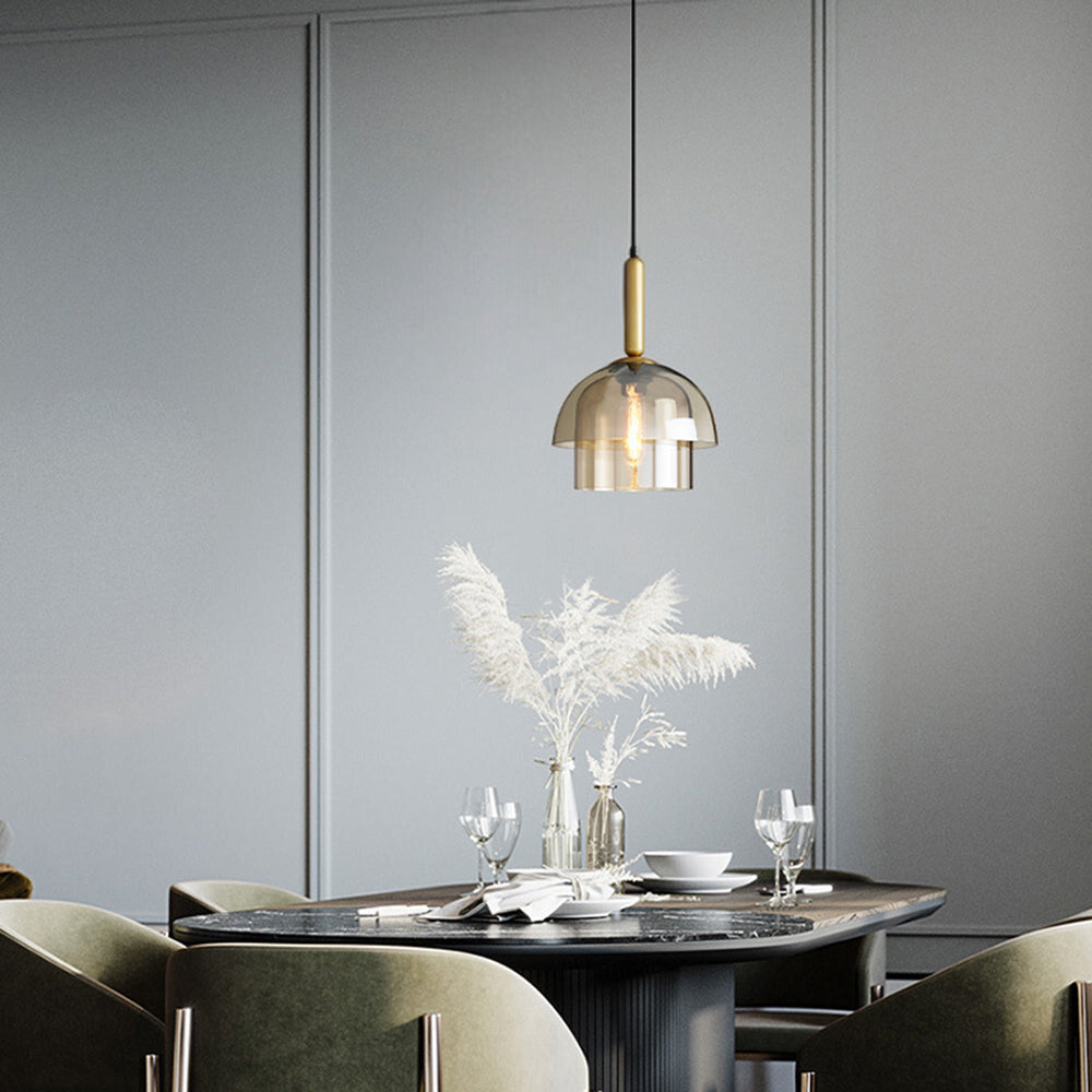 Brevenina Glass Pendant Light-Moonnatur