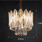 Brevenenis Crystal Chandelier-Moonnatur