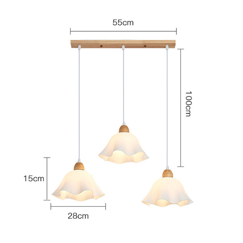 Auberorie Acrylic Pendant Light-Moonnatur