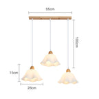 Auberorie Acrylic Pendant Light-Moonnatur