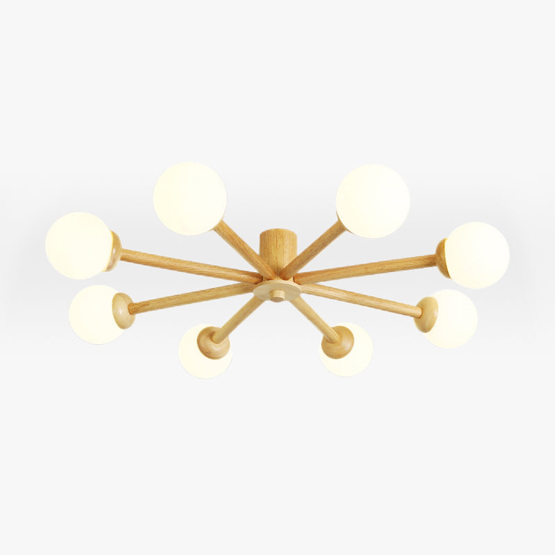 Baldenwynne Glass Ceiling Light-Moonnatur