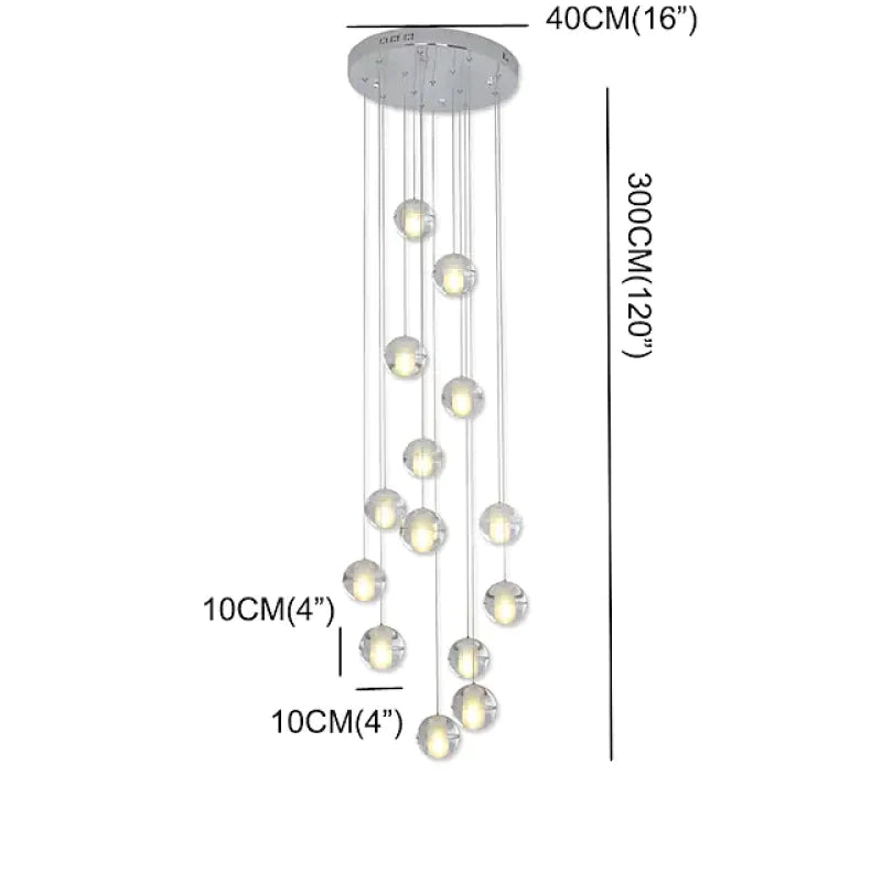 Brenelwynne Acrylic Pendant Light-Moonnatur