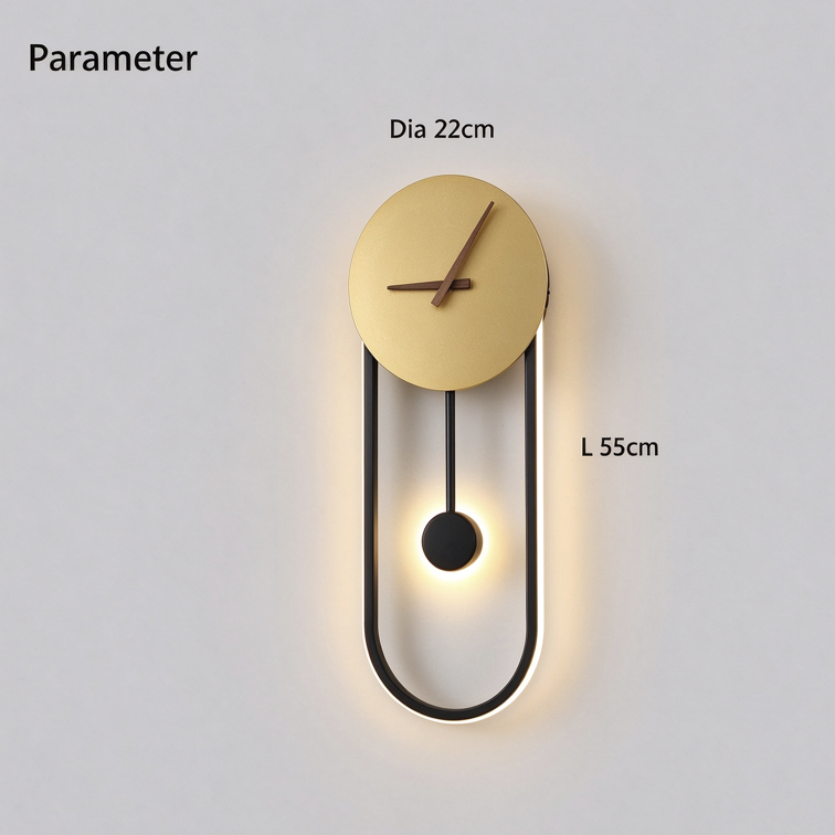 Denelelyn Acrylic Wall Light-Moonnatur