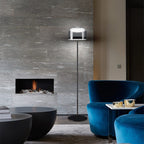 Wilvenelle Glass Floor Lamp-Moonnatur