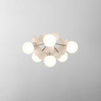 Faldenley Glass Chandelier-Moonnatur
