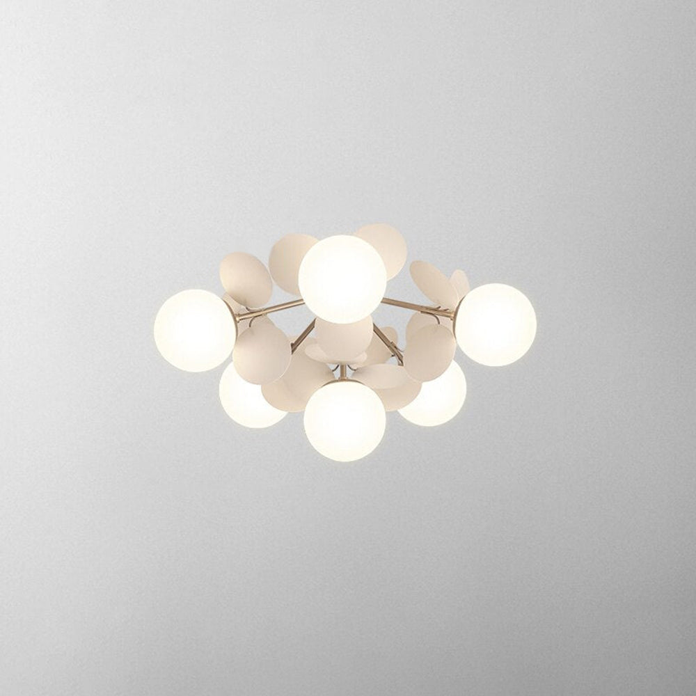 Faldenley Glass Chandelier-Moonnatur