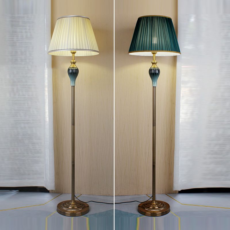 Merrenelis Fabric Floor Lamp-Moonnatur
