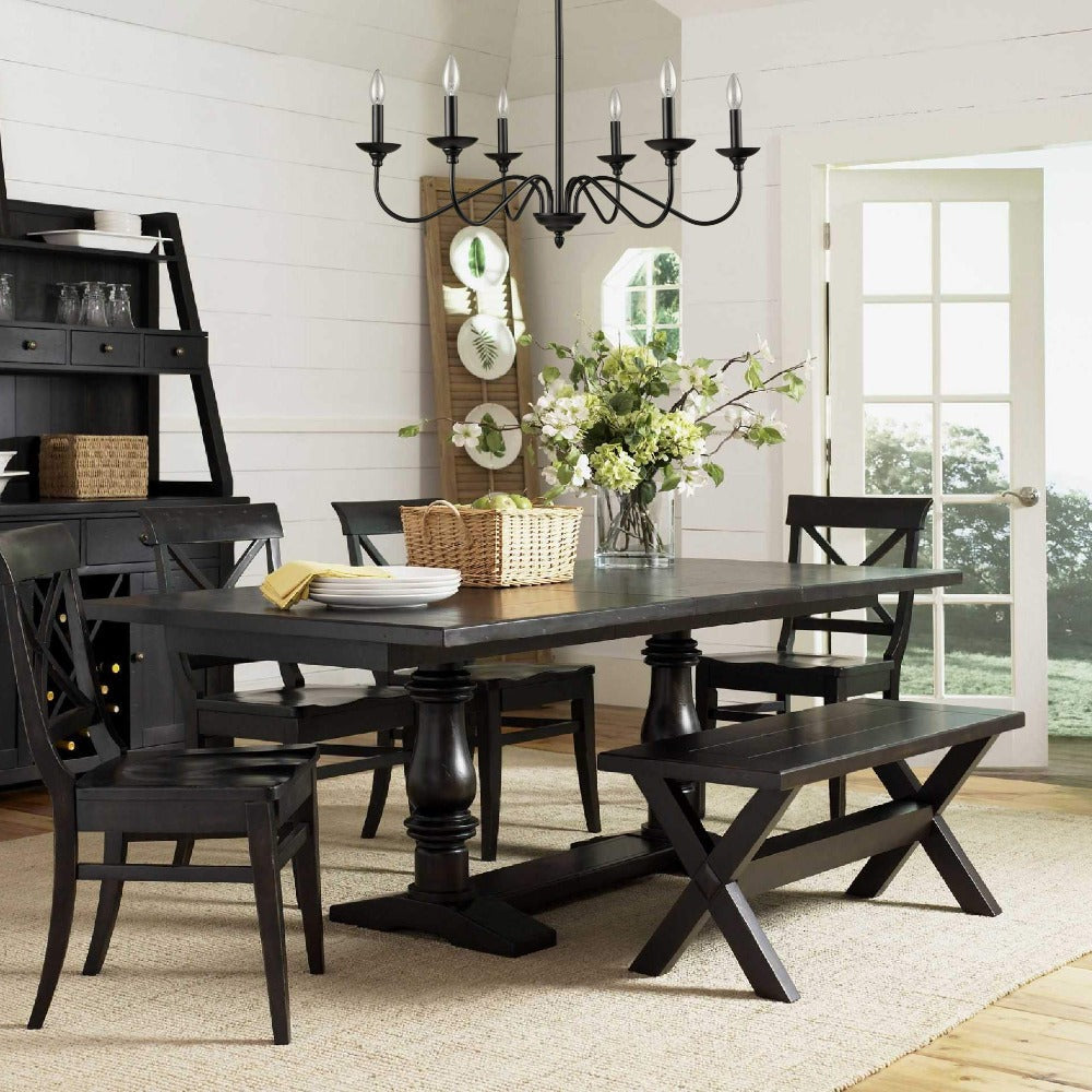 Whitenash Metal Chandelier-Moonnatur