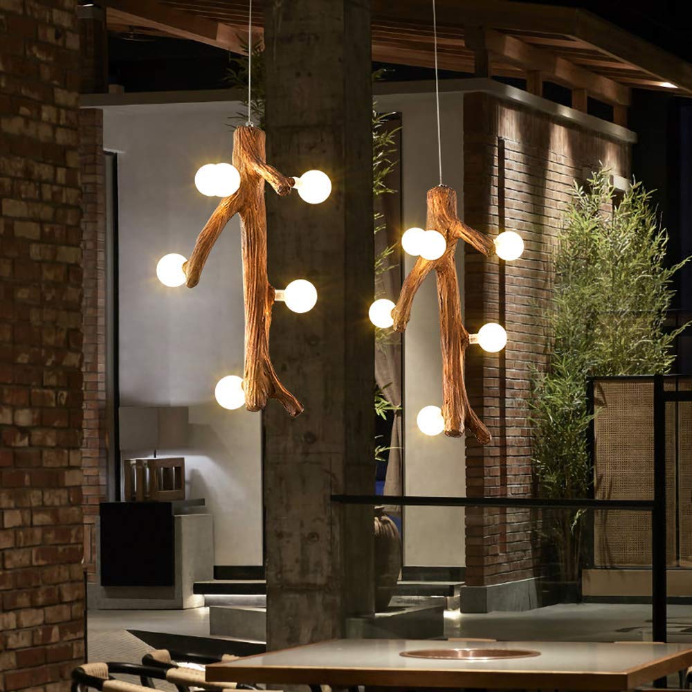 Torrenfern Glass Chandelier-Moonnatur