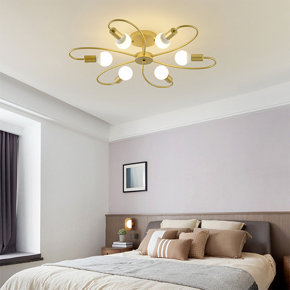 Ravensmere Metal Ceiling Light-Moonnatur
