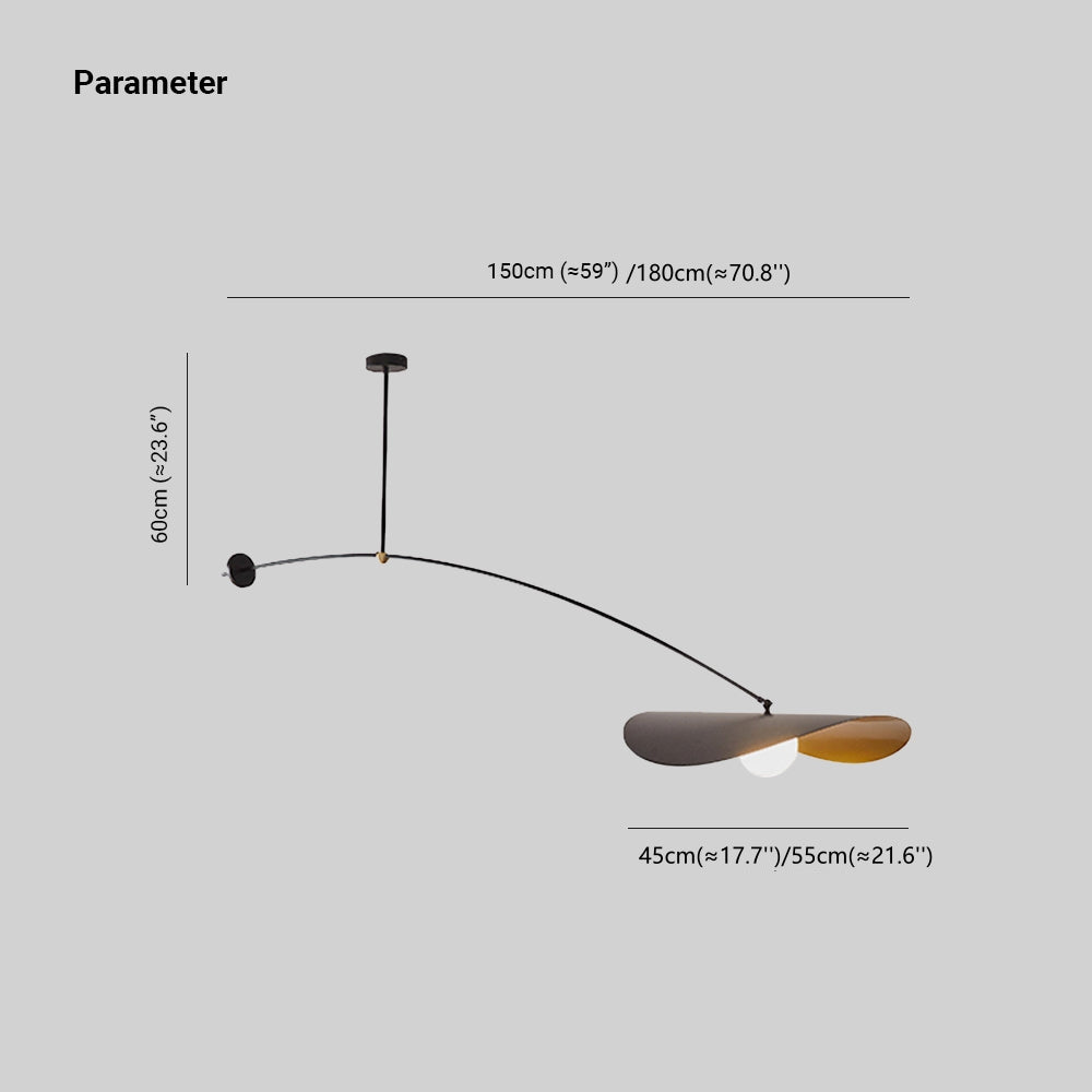Cavenmere Acrylic Pendant Light-Moonnatur