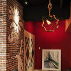 Erlenvale Rope Pendant Light-Moonnatur