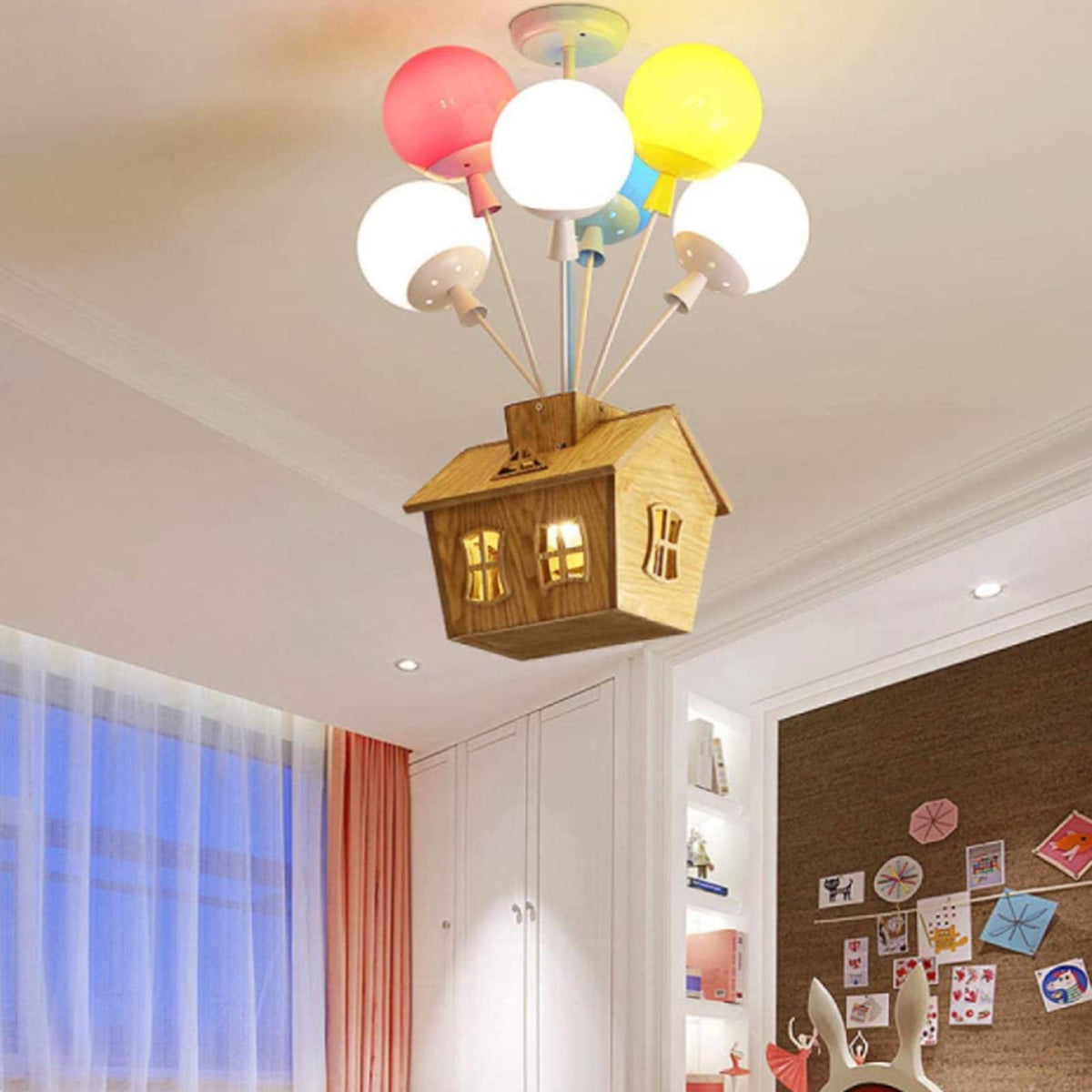 Zorrenaria Wood Ceiling Light-Moonnatur