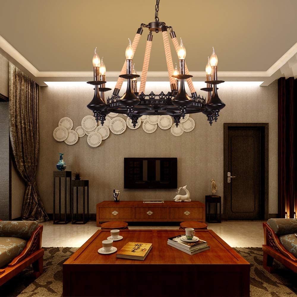 Kenrenash Metal Chandelier-Moonnatur