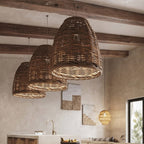 Edreneris Rattan Pendant Light-Moonnatur