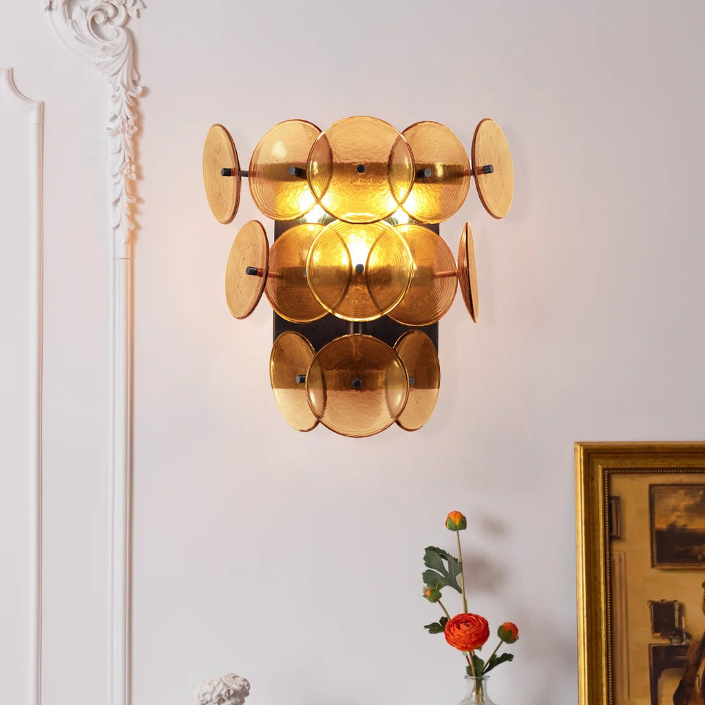 Cumberenna Glass Wall Light-Moonnatur
