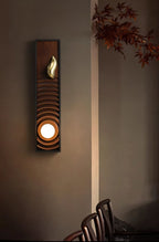 Orenelle Wood Wall Light-Moonnatur