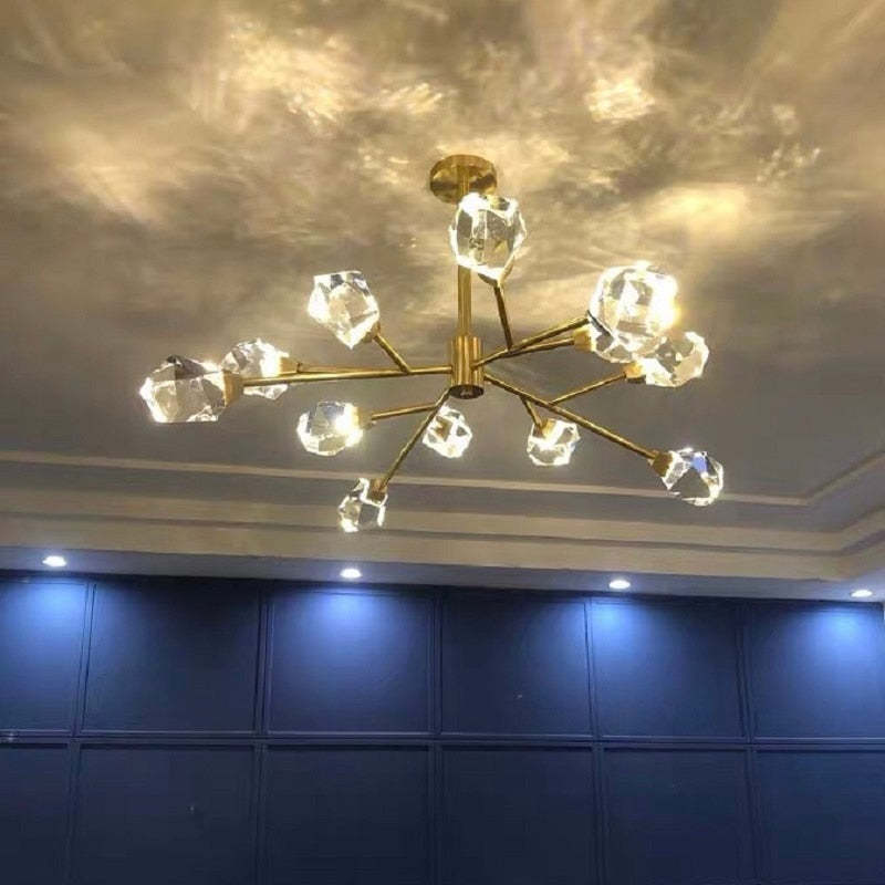 Auberwynne Crystal Chandelier-Moonnatur