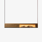 Penrelena Wood Pendant Light-Moonnatur