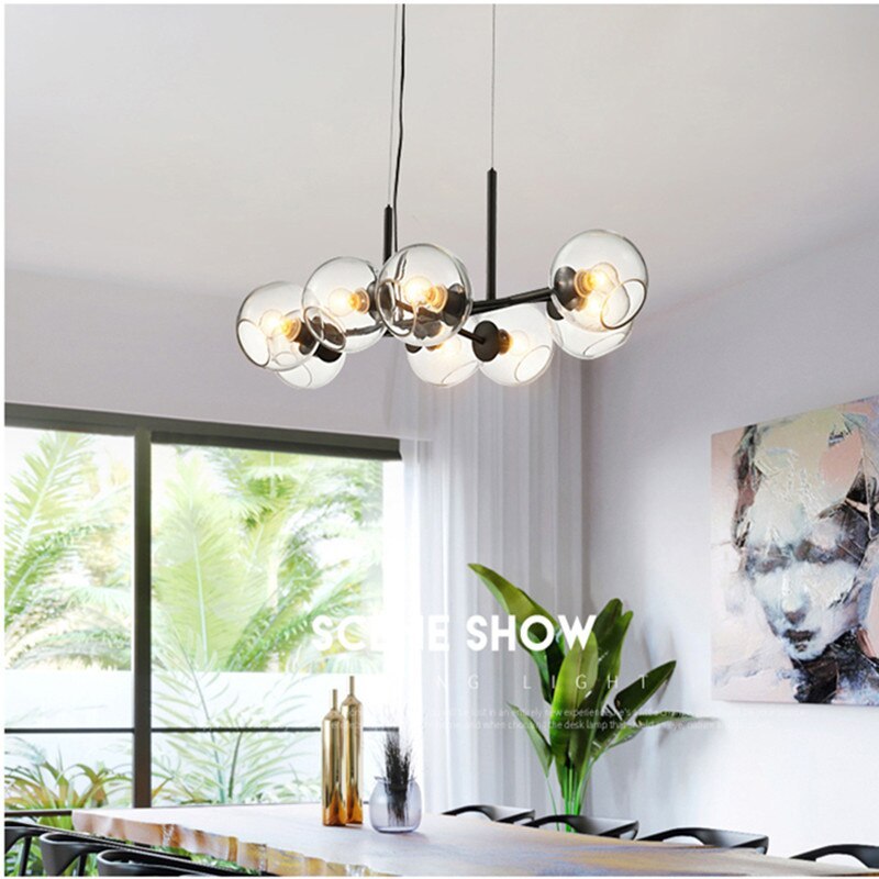 Laderwyn Glass Pendant Light-Moonnatur