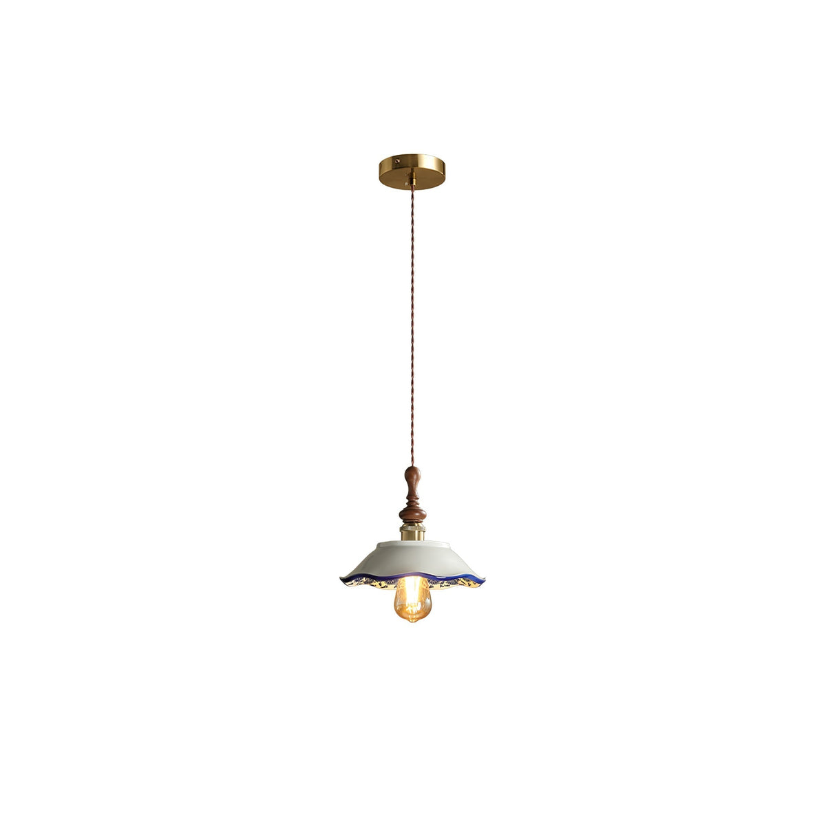 Cumberelia Ceramic Pendant Light-Moonnatur